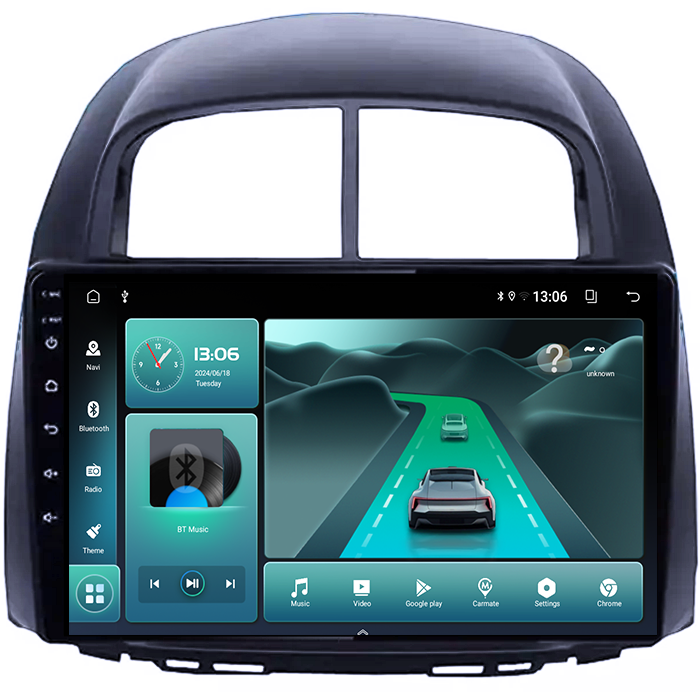 (Resigilata) Navigatie dedicata Toyota Passo Daihatsu Boon Sirion Subaru Justy Perodua Myvi, 2GB RAM 32GB ROM, Quad Core, Display 9" IPS Full HD, Carplay, Android 13, Bluetooth, Magazin Play, Supo [8]