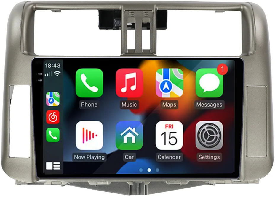 Navigatie dedicata Toyota Prado 150 2009-2013, 12GB RAM 256GB ROM, Android 13, Rezolutie 2K, Display QLED, 9", DSP, Carplay, Android Auto, Internet, Youtube, Waze, Wi Fi, USB [4]