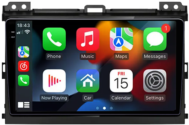 Navigatie dedicata Toyota Prado 2004-2009, 12GB RAM 256GB ROM, Android 13, Rezolutie 2K, Display QLED, 9", DSP, Carplay, Android Auto, Internet, Youtube, Waze, Wi Fi, USB [4]