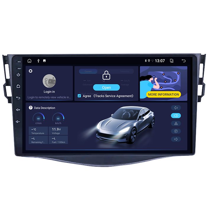 (Resigilata) Navigatie dedicata Toyota Rav 4 ( 2007 - 2013 ), 2GB RAM 32GB ROM, Quad Core, Display 9" IPS Full HD, Carplay, Android 13, Bluetooth, Magazin Play, Suport camere AHD [11]