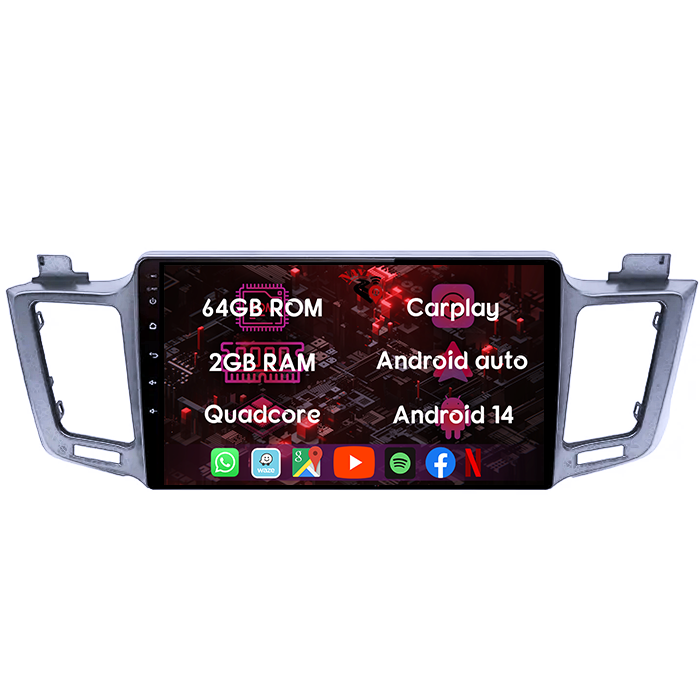 (Resigilata) Navigatie dedicata Toyota RAV4 ( 2012 - 2018 ), 2GB RAM 32GB ROM, Quad Core, Display 10.1" IPS Full HD, Carplay, Android 13, Bluetooth, Magazin Play, Suport camere AHD [8]