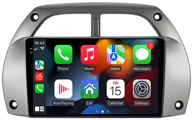 Navigatie dedicata Toyota RAV4 2001-2006, 12GB RAM 256GB ROM, Android 13, Rezolutie 2K, Display QLED, 9", DSP, Carplay, Android Auto, Internet, Youtube, Waze, Wi Fi, USB [3]