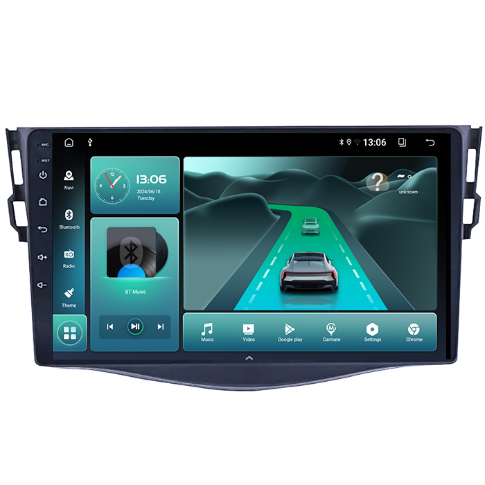 (Resigilata) Navigatie dedicata Toyota RAV4 2005-2013, 2GB RAM 32GB ROM, Quad Core, Display 9" IPS Full HD, Carplay, Android 13, Bluetooth, Magazin Play, Suport camere AHD [3]