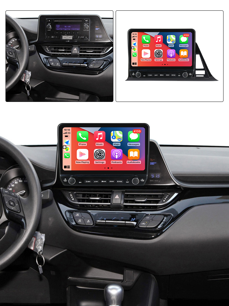 Navigatie dedicata C-HR 2016-2019 cu butoane rotative model 2024, 9 Inch, 2GB RAM 32GB ROM, Quadcore, Android 13, WiFi, Bluetooth, Magazin Play [3]