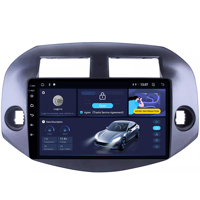 (Resigilata) Navigatie dedicata Toyota RAV4 (2006-2012), 2GB RAM 32GB ROM, Quad Core, Display 10.1" IPS Full HD, Carplay, Android 13, Bluetooth, Magazin Play, Suport camere AHD [11]