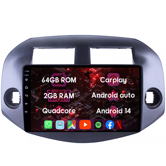 (Resigilata) Navigatie dedicata Toyota RAV4 (2006-2012), 2GB RAM 32GB ROM, Quad Core, Display 10.1" IPS Full HD, Carplay, Android 13, Bluetooth, Magazin Play, Suport camere AHD [8]