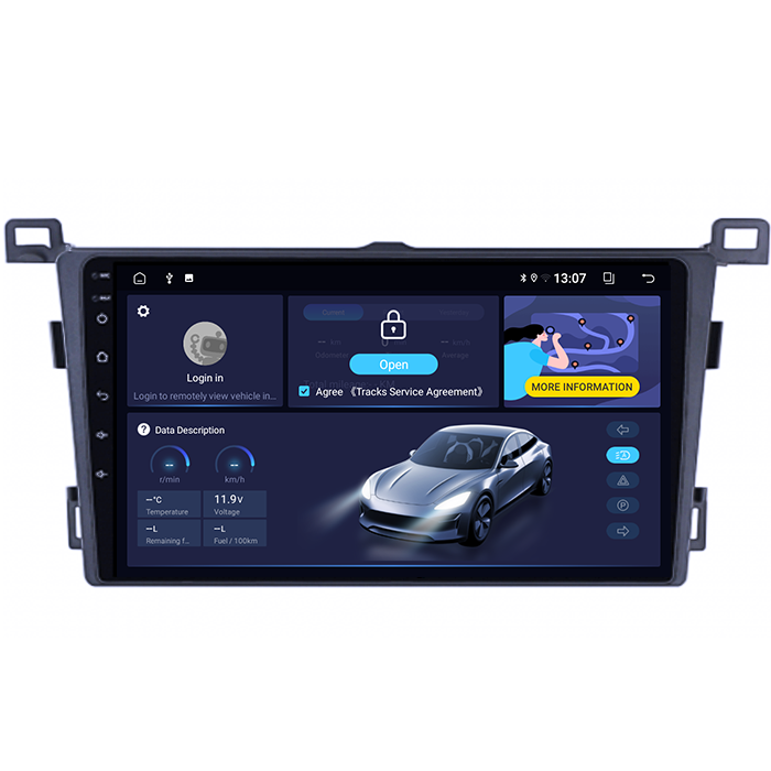 (Resigilata) Navigatie dedicata Toyota RAV4 2013-2018, 2GB RAM 32GB ROM, Quad Core, Display 9" IPS Full HD, Carplay, Android 13, Bluetooth, Magazin Play, Suport camere AHD [6]