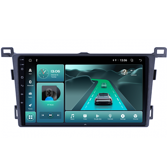(Resigilata) Navigatie dedicata Toyota RAV4 2013-2018, 2GB RAM 32GB ROM, Quad Core, Display 9" IPS Full HD, Carplay, Android 13, Bluetooth, Magazin Play, Suport camere AHD [4]