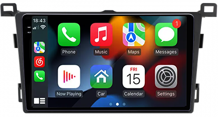 Navigatie dedicata Toyota RAV4 2013-2018, 12GB RAM 256GB ROM, Android 13, Rezolutie 2K, Display QLED, 9", DSP, Carplay, Android Auto, Internet, Youtube, Waze, Wi Fi, USB [4]