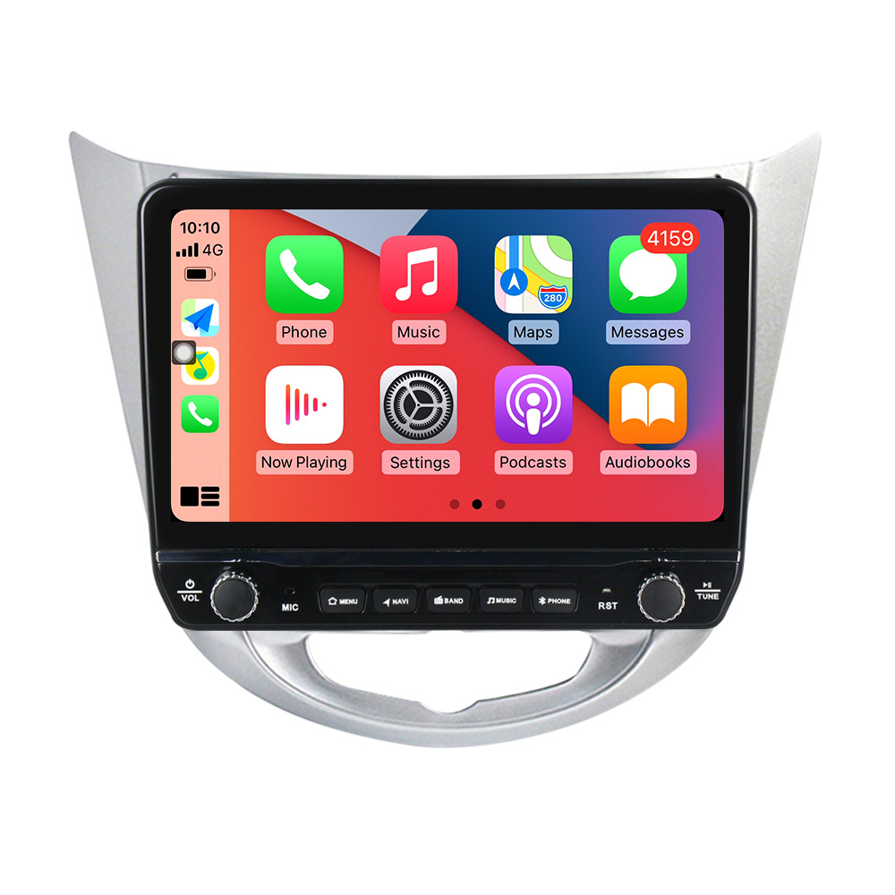 Navigatie dedicata Verna 2010-2016 cu butoane rotative model 2024, 9 Inch, 2GB RAM 32GB ROM, Quadcore, Android 13, WiFi, Bluetooth, Magazin Play [3]