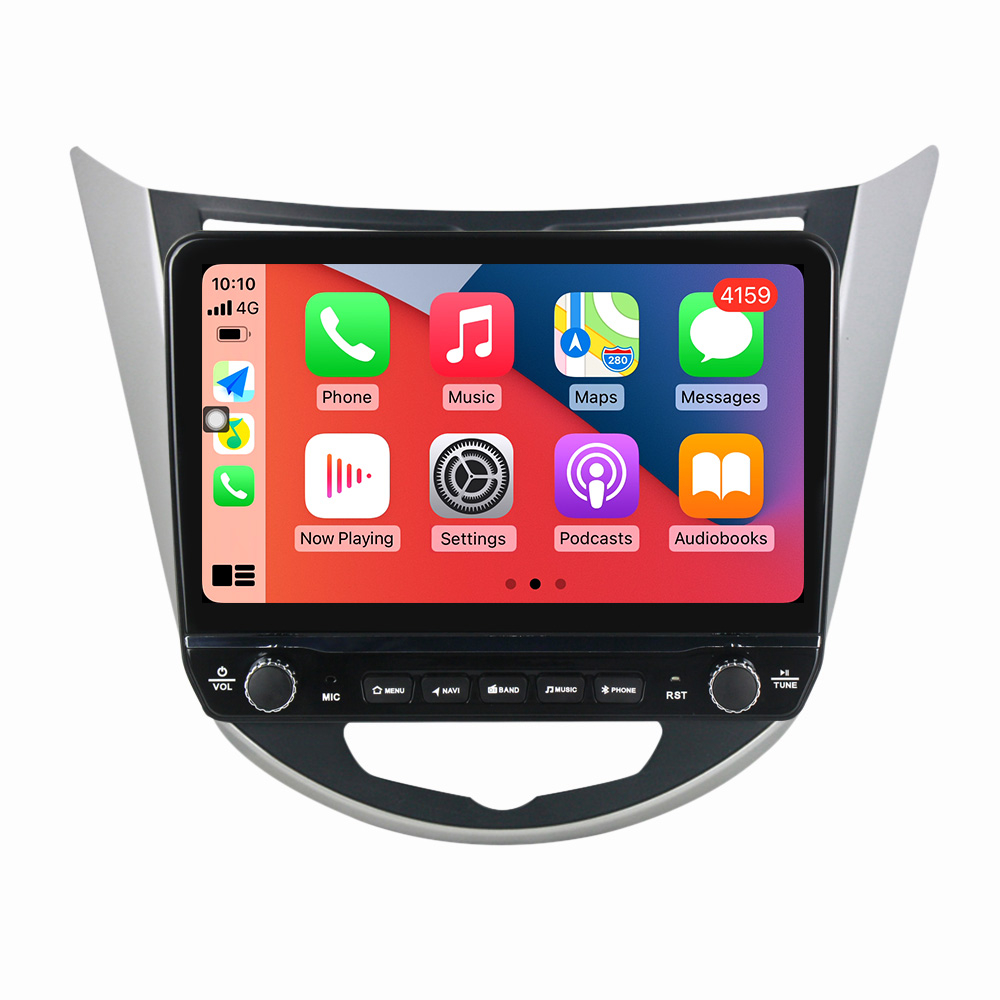Navigatie dedicata Verna 2010-2016 cu butoane rotative model 2024, 9 Inch, 2GB RAM 32GB ROM, Quadcore, Android 13, WiFi, Bluetooth, Magazin Play [2]