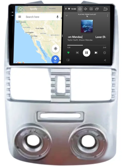 Navigatie dedicata Toyota Rush 2006-2016, 12GB RAM 256GB ROM, Android 13, Rezolutie 2K, Display QLED, 9", DSP, Carplay, Android Auto, Internet, Youtube, Waze, Wi Fi, USB [2]