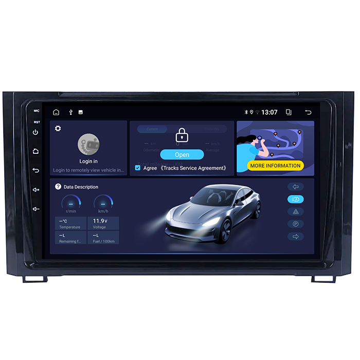 (Resigilata) Navigatie dedicata Toyota Sequoia 2014-2018, 2GB RAM 32GB ROM, Quad Core, Display 9" IPS Full HD, Carplay, Android 13, Bluetooth, Magazin Play, Suport camere AHD [9]
