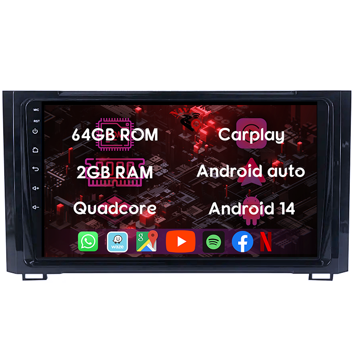 (Resigilata) Navigatie dedicata Toyota Sequoia 2014-2018, 2GB RAM 32GB ROM, Quad Core, Display 9" IPS Full HD, Carplay, Android 13, Bluetooth, Magazin Play, Suport camere AHD [6]