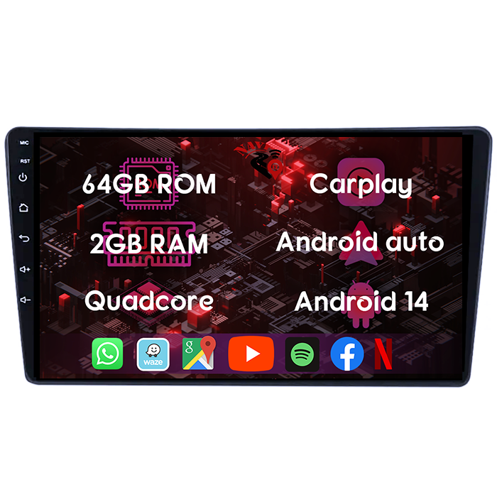 (Resigilata) Navigatie dedicata Toyota Sienna 2004-2010, 2GB RAM 32GB ROM, Quad Core, Display 9" IPS Full HD, Carplay, Android 13, Bluetooth, Magazin Play, Suport camere AHD [6]