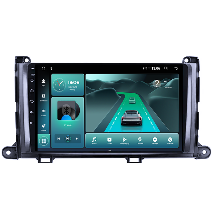 (Resigilata) Navigatie dedicata Toyota Sienna 2009-2014, 2GB RAM 32GB ROM, Quad Core, Display 9" IPS Full HD, Carplay, Android 13, Bluetooth, Magazin Play, Suport camere AHD [8]
