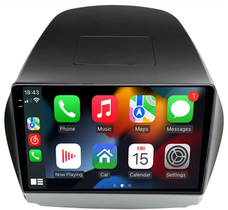 Navigatie dedicata Toyota Tucson IX35 2010, 4 GB RAM 32GB ROM, Android 13, Display QLED, 10", DSP, Carplay, Android Auto, Internet, Youtube, Waze, WI-FI, USB, Bluetooth [3]