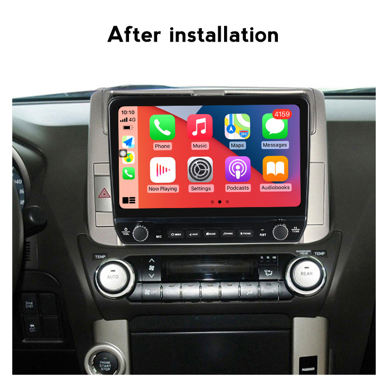 Navigatie dedicata Prado 150 2009-2013 cu butoane rotative model 2024, 9 Inch, 2GB RAM 32GB ROM, Quadcore, Android 13, WiFi, Bluetooth, Magazin Play [3]