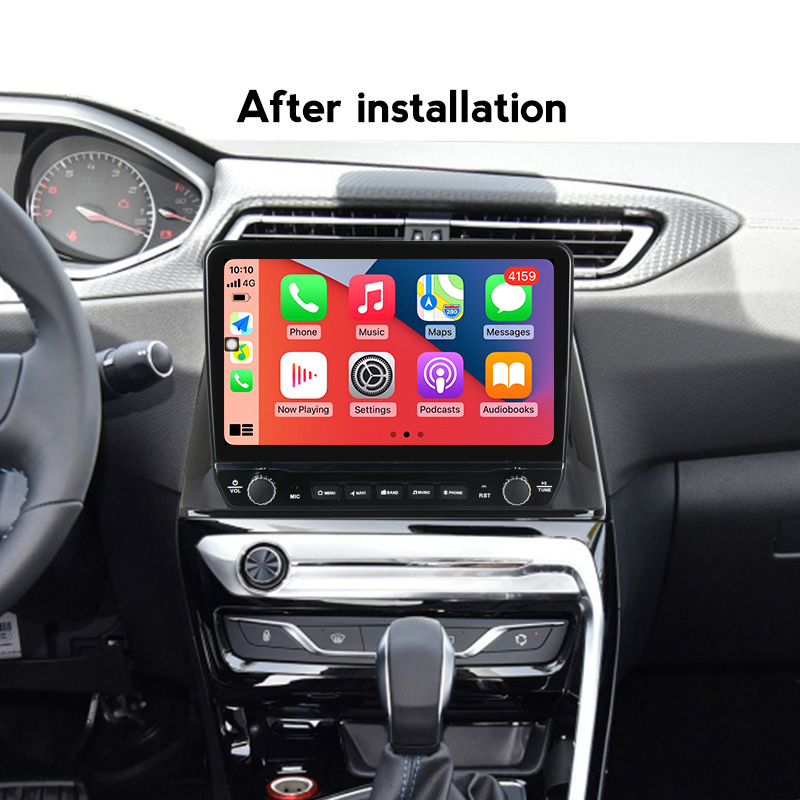 Navigatie dedicata Peugeot 308 2016-2018 cu butoane rotative model 2024, 9 Inch, 2GB RAM 32GB ROM, Quadcore, Android 13, WiFi, Bluetooth, Magazin Play [3]