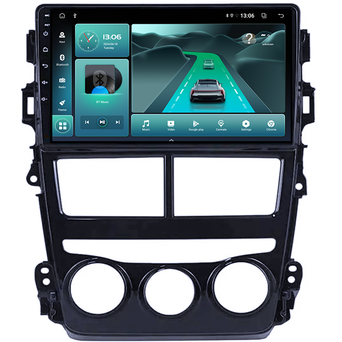 (Resigilata) Navigatie dedicata Toyota Vios 2018-2019, 2GB RAM 32GB ROM, Quad Core, Display 9" IPS Full HD, Carplay, Android 13, Bluetooth, Magazin Play, Suport camere AHD [10]