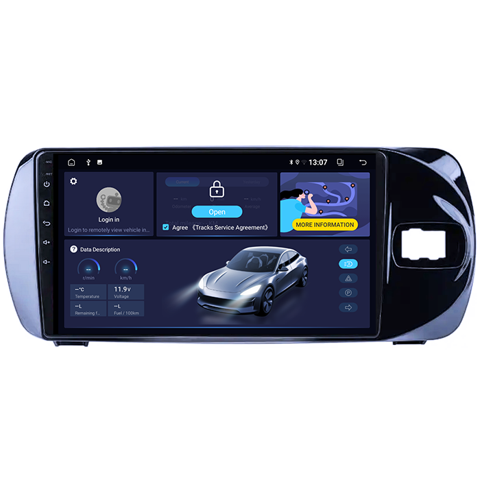(Resigilata) Navigatie dedicata Toyota Vitz 2016-2020, 2GB RAM 32GB ROM, Quad Core, Display 9" IPS Full HD, Carplay, Android 13, Bluetooth, Magazin Play, Suport camere AHD [9]
