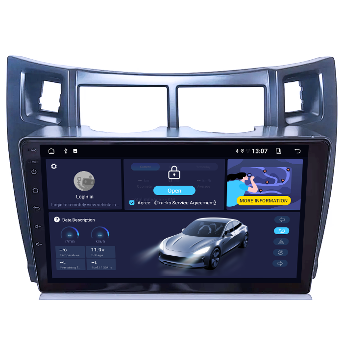 (Resigilata) Navigatie dedicata Toyota Yaris ( 2005 - 2012 ), 2GB RAM 32GB ROM, Quad Core, Display 9" IPS Full HD, Carplay, Android 13, Bluetooth, Magazin Play, Suport camere AHD [9]