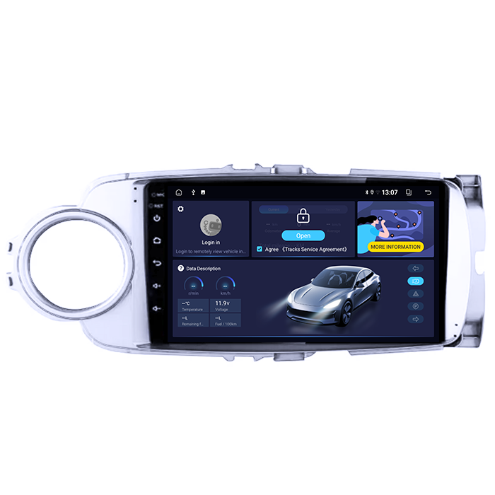 (Resigilata) Navigatie dedicata Toyota Yaris 2012-2017, 2GB RAM 32GB ROM, Quad Core, Display 9" IPS Full HD, Carplay, Android 13, Bluetooth, Magazin Play, Suport camere AHD [4]