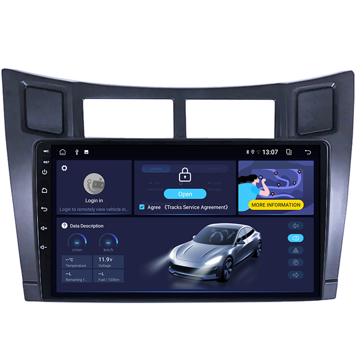 (Resigilata) Navigatie dedicata Toyota Yaris 2012-2017, Android 13, Wireless Carplay si Android auto 2 GB RAM 32 ROM, Display IPS, 9 inch, Microfon Extern [12]