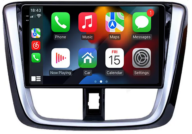 Navigatie dedicata Toyota Yaris ( 2014 + ), 12GB RAM 256GB ROM, Android 13, Rezolutie 2K, Display QLED, 10", DSP, Carplay, Android Auto, Internet, Youtube, Waze, Wi Fi, USB [4]
