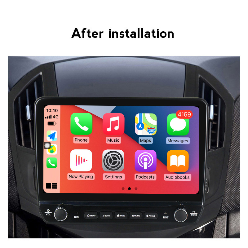 Navigatie dedicata Cruze 2012-2015 cu butoane rotative model 2024, 9 Inch, 2GB RAM 32GB ROM, Quadcore, Android 13, WiFi, Bluetooth, Magazin Play [3]