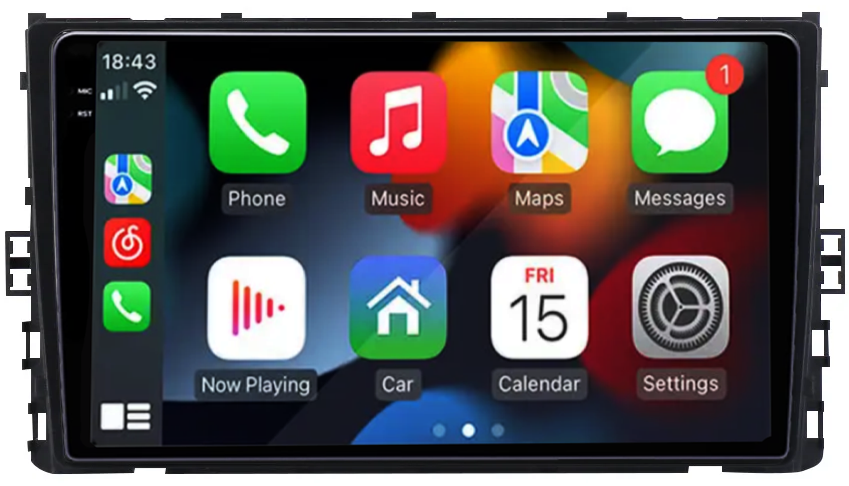 Navigatie dedicata Volkswagen T6 2015+, Taigo, T-Roc, T-Cross, Caravelle, Arteon, 12GB RAM 256GB ROM, Android 14, Rezolutie 2K, Display QLED, 9", DSP, Carplay, Android Auto, Internet, Youtube, Waze, W [2]