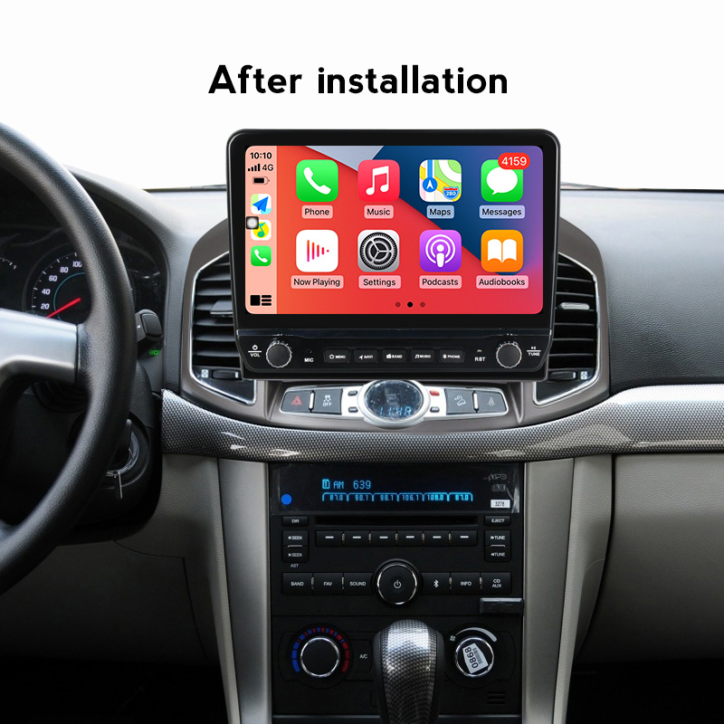 Navigatie dedicata Captiva 2012-2017 cu butoane rotative model 2024, 10 Inch, 2GB RAM 32GB ROM, Quadcore, Android 13, WiFi, Bluetooth, Magazin Play [3]