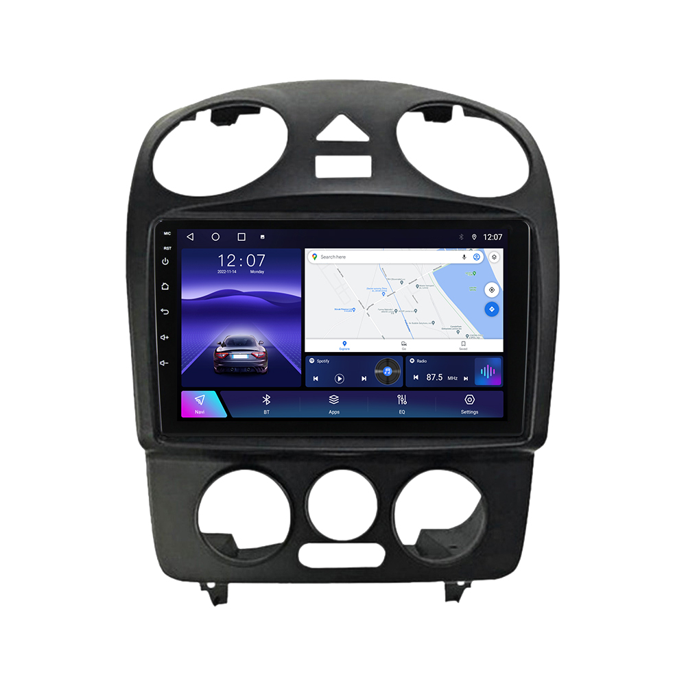 Navigatie dedicata Volkswagen Beetle 1998-2011, 4GB RAM 64GB ROM, Octacore, Android 14, Display QLED 9", DSP, Carplay, Android Auto, Internet, Youtube, Waze, WIFI, Bluetooth [2]