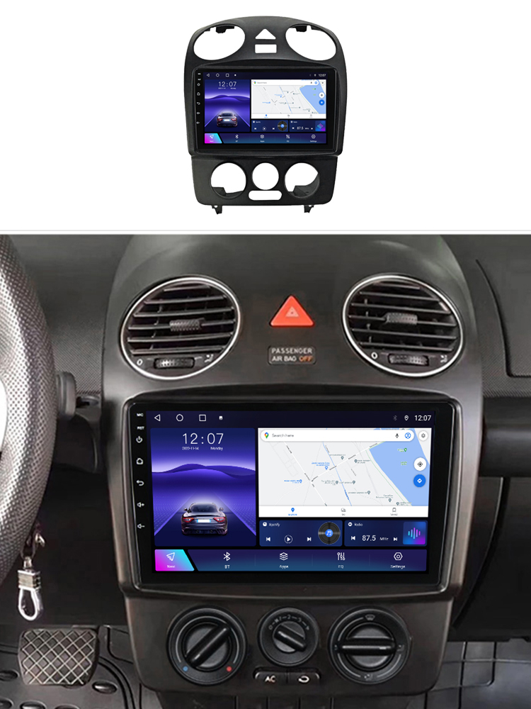 (Resigilata) Navigatie dedicata Volkswagen Beetle, 2GB RAM 32GB ROM, Quad Core, Display 9" IPS Full HD, Carplay, Android 14, Bluetooth, Magazin Play, Suport camere AHD [6]