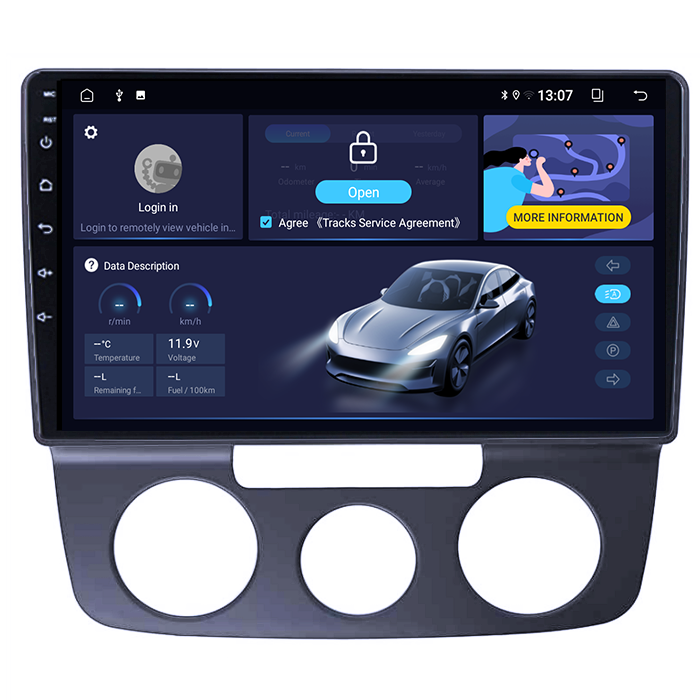 (Resigilata) Navigatie dedicata Volkswagen Bora 2008-2012, 2GB RAM 32GB ROM, Quad Core, Display 10" IPS Full HD, Carplay, Android 14, Bluetooth, Magazin Play, Suport camere AHD [5]