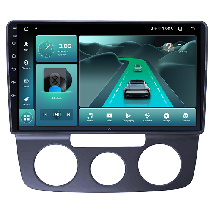 (Resigilata) Navigatie dedicata Volkswagen Bora 2008-2012, 2GB RAM 32GB ROM, Quad Core, Display 10" IPS Full HD, Carplay, Android 14, Bluetooth, Magazin Play, Suport camere AHD [4]