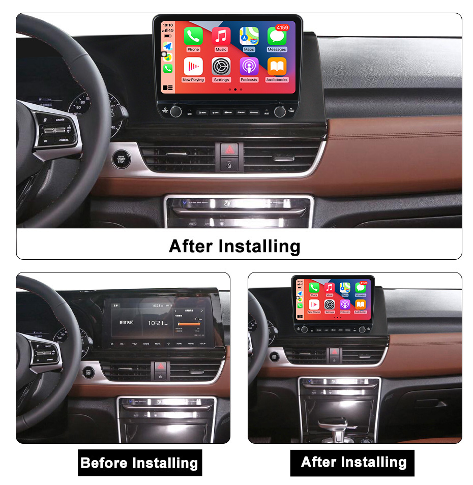 Navigatie dedicata Seltos KX3 2020 cu butoane rotative model 2024, 9 Inch, 2GB RAM 32GB ROM, Quadcore, Android 13, WiFi, Bluetooth, Magazin Play [5]