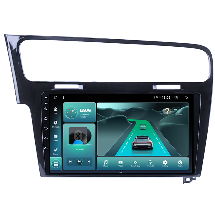(Resigilata) Navigatie dedicata Volkswagen Golf 7, Black, 2GB RAM 32GB ROM, Quad Core, Display 10" IPS Full HD, Carplay, Android 14, Bluetooth, Magazin Play, Suport camere AHD [3]