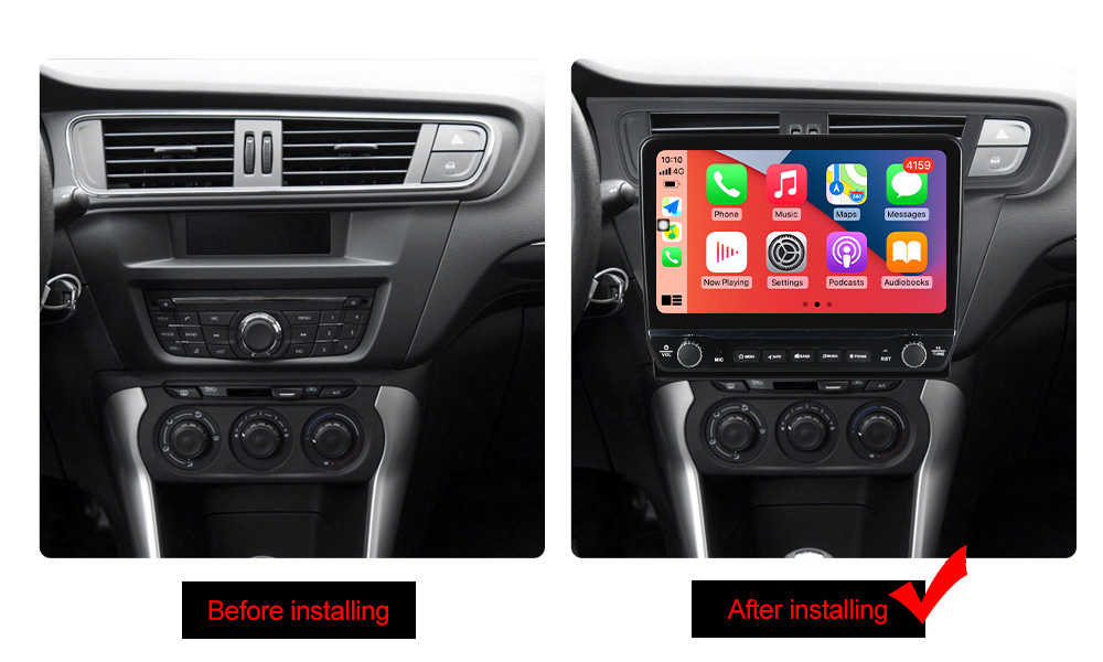 Navigatie dedicata C3-XR 2010-2015 cu butoane rotative model 2024, 10 Inch, 2GB RAM 32GB ROM, Quadcore, Android 13, WiFi, Bluetooth, Magazin Play [5]