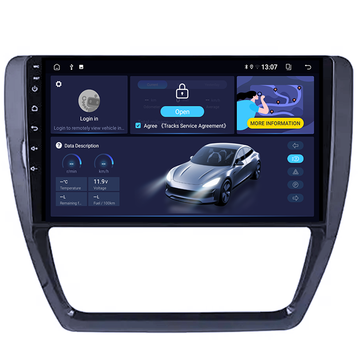 (Resigilata) Navigatie dedicata Volkswagen Jetta IV 2011 - 2018, 2GB RAM 32GB ROM, Quad Core, Display 9" IPS Full HD, Carplay, Android 14, Bluetooth, Magazin Play, Suport camere AHD [5]