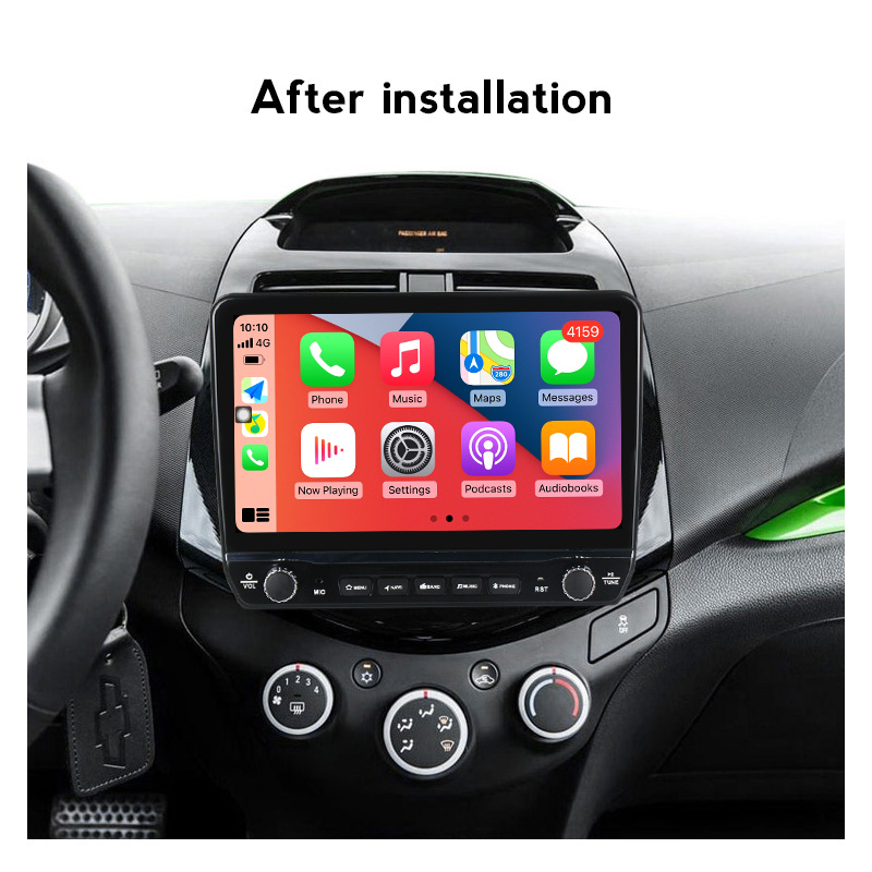 Navigatie dedicata Spark 2010-2014 cu butoane rotative model 2024, 9 Inch, 2GB RAM 32GB ROM, Quadcore, Android 13, WiFi, Bluetooth, Magazin Play [3]