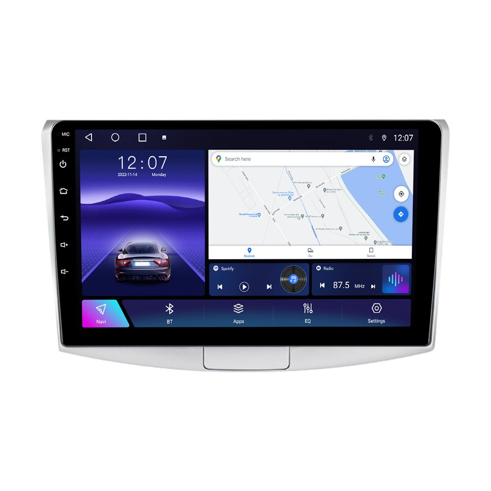 Navigatie dedicata Volkswagen Passat B7 2011-2015, 4 GB RAM 32 ROM, Android 14, Display QLED, 10", DSP, Carplay, Android Auto, Internet, Youtube, Waze, WI-FI, USB, Bluetooth [2]