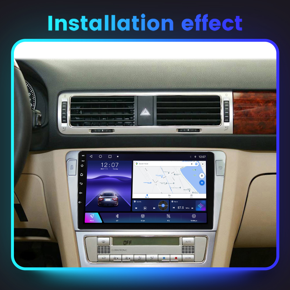 (Resigilata) Navigatie dedicata Volkswagen Passat B7, 2GB RAM 32GB ROM, Quad Core, Display 9" IPS Full HD, Carplay, Android 14, Bluetooth, Magazin Play, Suport camere AHD [4]