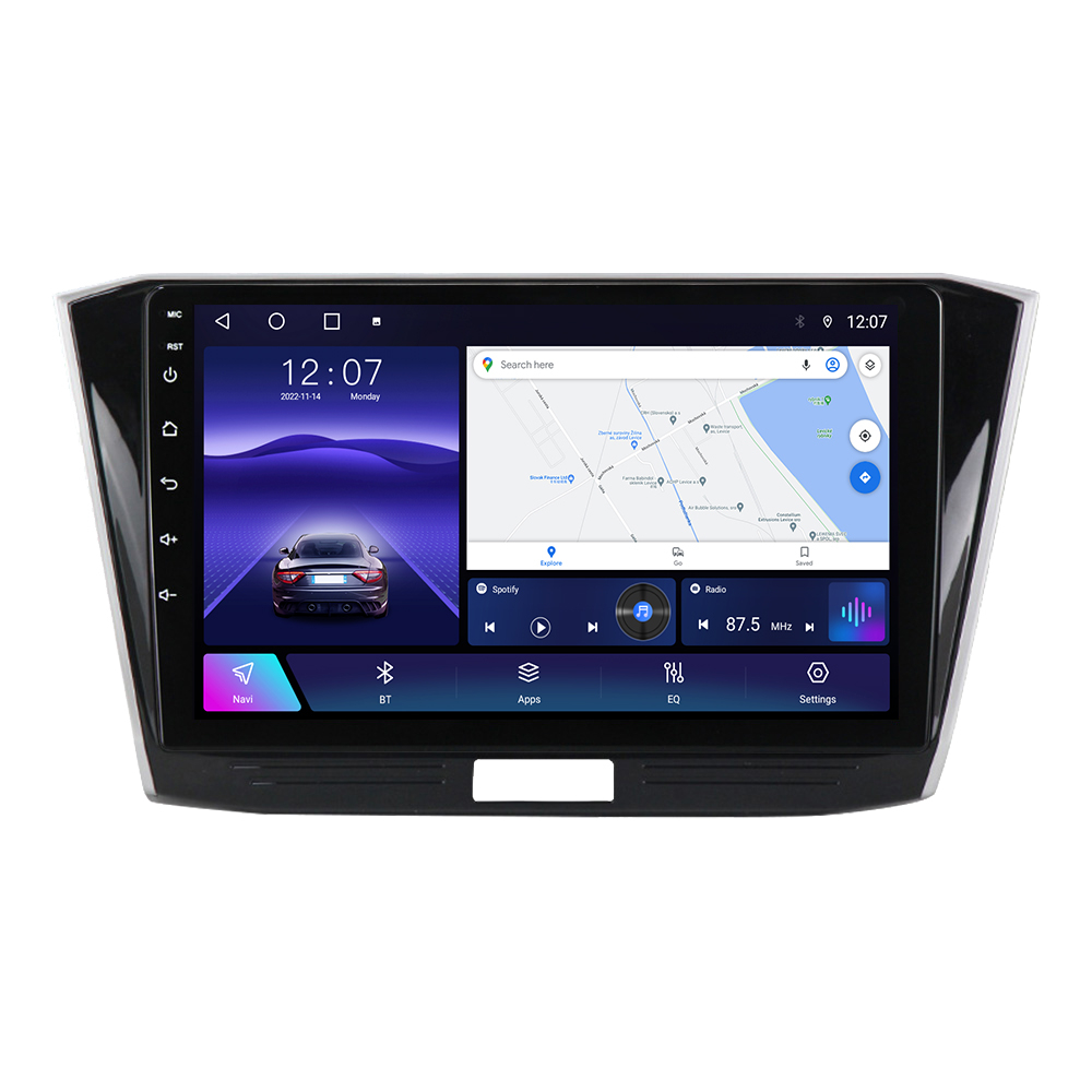 Navigatie dedicata Volkswagen Passat B8 2015-2018, 4 GB RAM 32 ROM, Android 14, Display QLED, 10", DSP, Carplay, Android Auto, Internet, Youtube, Waze, WI-FI, USB, Bluetooth [2]