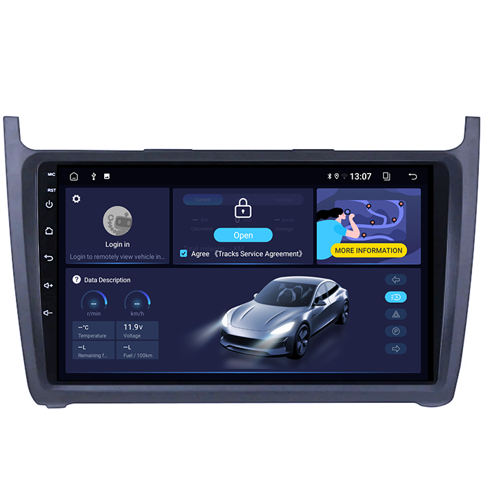 (Resigilata) Navigatie dedicata Volkswagen Polo 2010-2018 2GB RAM 32GB ROM, Quad Core, Display 9" IPS Full HD, Carplay, Android 14, Bluetooth, Magazin Play, Suport camere AHD [7]