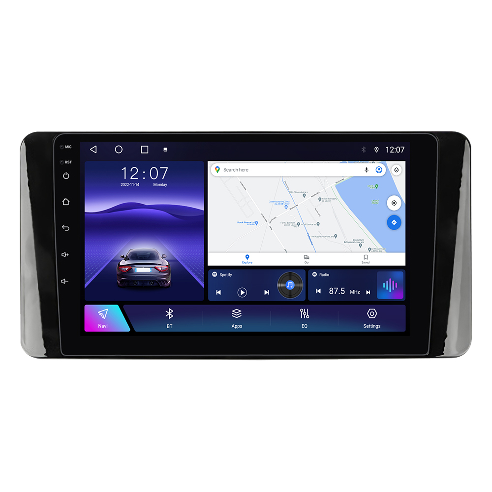 Navigatie dedicata Volkswagen Polo 6 2020-2022, 4GB RAM 64GB ROM, Octacore, Android 14, Display QLED 9", DSP, Carplay, Android Auto, Internet, Youtube, Waze, WIFI, Bluetooth [2]