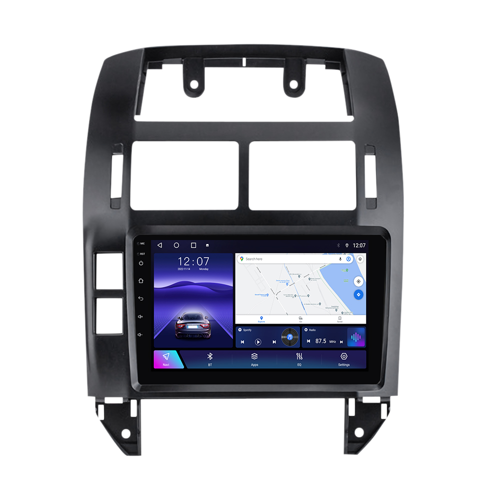 Navigatie dedicata Volkswagen Polo Mk4 2004-2009, 4GB RAM 64GB ROM, Octacore, Android 14, Display QLED 9", DSP, Carplay, Android Auto, Internet, Youtube, Waze, WIFI, Bluetooth [2]