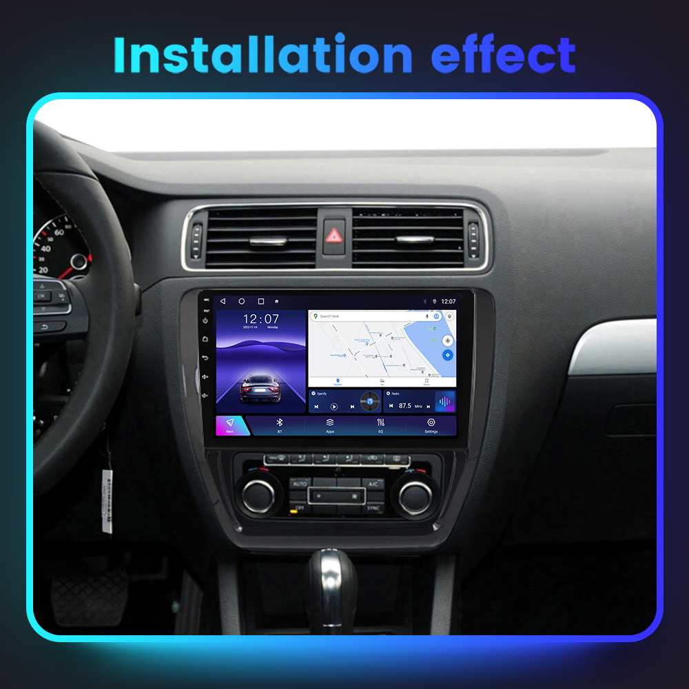 Navigatie dedicata Volkswagen Sagitar 2012-2016, 4 GB RAM 32 ROM, Android 14, Display QLED, 10", DSP, Carplay, Android Auto, Internet, Youtube, Waze, WI-FI, USB, Bluetooth [7]