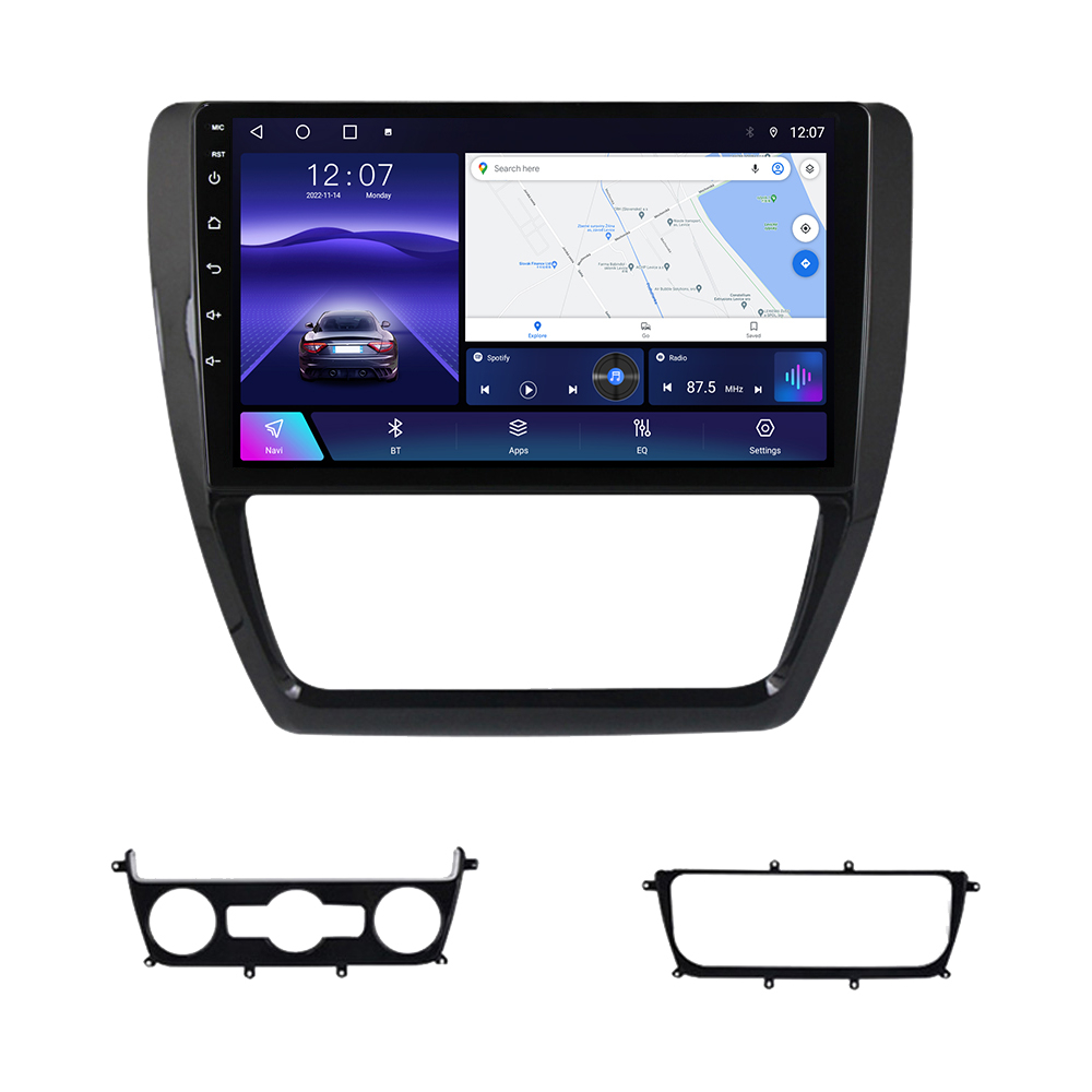 Navigatie dedicata Volkswagen Sagitar 2012-2016, 4GB RAM 64GB ROM, Octacore, Android 14, Display QLED 10", DSP, Carplay, Android Auto, Internet, Youtube, Waze, WIFI, Bluetooth [2]