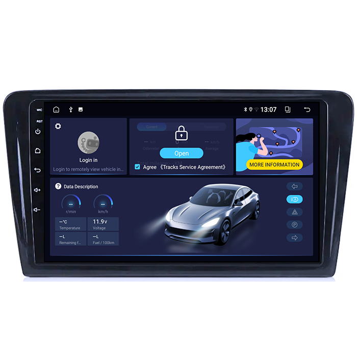 (Resigilata) Navigatie dedicata Volkswagen Santana 2013-2017, 2GB RAM 32GB ROM, Quad Core, Display 9" IPS Full HD, Carplay, Android 14, Bluetooth, Magazin Play, Suport camere AHD [3]